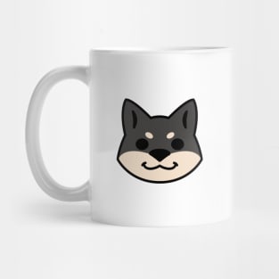 Black and tan Shiba Mug